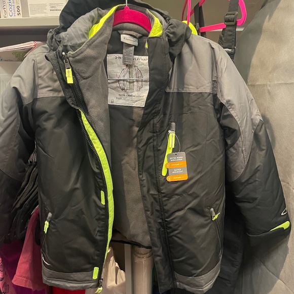 Champion 3-in-1 systems waterproof ski jacket